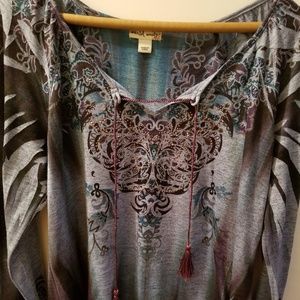 Multi colored blouse